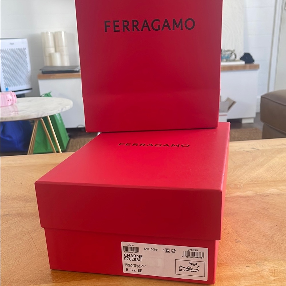 Salvatore Ferragamo Red Shoe Box